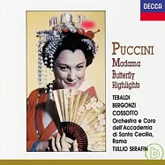 普契尼：「蝴蝶夫人」精選 / 提芭蒂/賽拉芬(Puccini: Madama Butterfly Highlights)