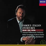 著名義大利歌劇序曲：塞維里亞理髮師、賽米拉密德、威廉‧泰爾、絹絲樓梯、命運之力、艾德加、馬儂‧當斯考、西西里的晚禱(Famous Italian Overtures: Rossini/ Verdi/ Puccini)