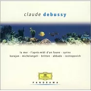 Claude Debussy: La Mer, I&rsquo;Apres-midi d&rsquo;un Faune, Syrinx, etc. - Karajan, Michelangeli, Britten, Abbado & Rostropovich(德布西：牧神的午後前奏曲-提森湯瑪斯指揮波士頓交響樂團，前奏曲第一集-米開蘭傑里/鋼琴，版畫-李希特/鋼琴)