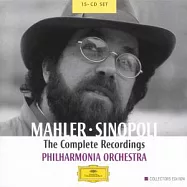 馬勒：交響曲全集、大地之歌、旅人之歌 / 辛諾波里(Mahler: 10 Symphonien/ Das Lied von der Erde/ Lieder eines fahrenden Gesellen/ 6 fruhe Lieder etc./ Sinopoli)