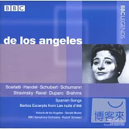 Handel: So Shall the Lute and Harp Awake etc. / de los Angeles(西班牙歌曲輯；白遼士：夏夜 (選粹) / 安赫麗斯 (女高音))