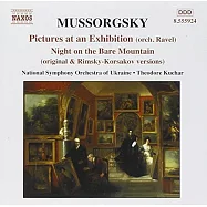 穆索斯基：展覽會之畫 / 庫查爾(指揮) 烏克蘭國家交響樂團 (CD)(MUSSORGSKY: Pictures at an Exhibition / Kuchar(conductor) Ukraine National Symphony Orchestra)