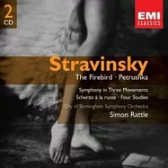 Stravinsky: The Firebird, Petrushka (2CD) / Rattle & CBSO(拉圖的史特拉汶斯基之夜(2CD) / 拉圖(指揮)伯明罕市立交響樂團)