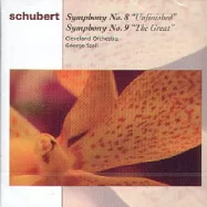 Schubert: Symphonies No.8 "Unfinished" & No.9 "The Great" / George Szell & Cleveland Orchestra(舒伯特：未完成交響曲 / 塞爾 指揮 克里夫蘭管絃樂團)