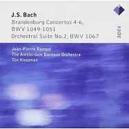 Bach：Brandenburg Concertos 4-6, Orchestral Suite No. 2(華納古典萬神殿 / 長笛大師朗帕爾的巴哈布蘭登堡協奏曲經典錄音)
