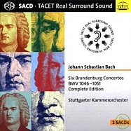 司圖加特室內管弦樂圖 / 巴哈「布蘭登堡協奏曲」全集(SACD)(Stuttgarter Kammerorchester / J.S Bach- Complete Brandenburg Concertos(SACD))