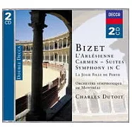 Bizet: L’arlesienne; Carmen Suites; Symphony in C / Charles Dutoit / Orchestre Symphonique de Montreal(比才 : 阿萊城姑娘、卡門組曲、C大調交響曲 / 杜特華 (指揮) 蒙特利爾交響樂團)
