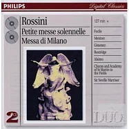 羅西尼 : 小彌撒曲 等 / 馬利納、聖馬丁室內樂團(Rossini : Petite Messe Solennelle etc. / Sir Neville Marriner、Academy Of St. Martin In The Fields)