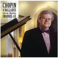 Chopin: Ballade, Mazurka/ Emanuel Ax, Piano(蕭邦：四首敘事曲、四首詼諧曲、練習曲、馬厝卡舞曲、波蘭幻想曲等 (2CD) / 艾克斯)