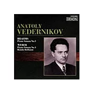 維達尼可夫-鋼琴 / 布拉姆斯：第三號奏鳴曲，韋伯：第一號奏鳴曲、華麗輪迴曲