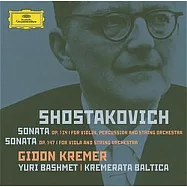 SHOSTAKOVICH : Violin Sonata op.134; Viola Sonata op.147 / Gidon Kremer & Yuri Bashmet & Kremerata Baltica(蕭士塔高維契：小提琴奏鳴曲，作品134; 中提琴奏鳴曲，作品134 / 克萊曼小提琴與指揮波羅的海弦樂團 / 貝許梅特中提琴)
