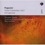 Paganini: Violin Concertos No.1 & 2; 24 Caprices / Alexander Markov ; Marcello Viotti & Rundfunk-Sinfonieorchester Saarbrucken(華納古典萬神殿 - 帕格尼尼: 第1與第2號小提琴協奏曲; 24首奇想曲 (2CD))