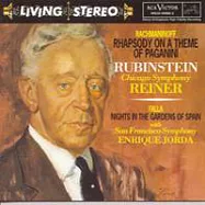 Sergej Rachmaninoff: Rhapsody On A Theme Of Paganini, Op. 43 / Fritz Reiner & Chicago Symphony Orchestra, Rubinstein(Piano)(拉赫瑪尼諾夫：帕格尼尼主題狂想 / 萊納(指揮)芝加哥交響樂團、魯賓斯坦(鋼琴))