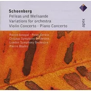Pierre Boulez / Schonberg : Pelleas und Melisande, Variations, Violin Concerto & Piano Concerto (2CD)(華納古典萬神殿 - 荀白克：佩利亞與梅麗桑、小提琴協奏曲、鋼琴協奏曲(2CD))