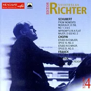 Franz Schubert, Frederic Chopin, Cesar Franck , Bela Bartok / Sviatoslav Richter, Piano (MELODIYA)(李希特鋼琴作品集(4) / 演繹舒伯特、蕭邦、法朗克、巴爾托克作品/ 李希特 鋼琴演奏 (MELODIYA 唱片))