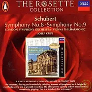 Josef Krips/LSO/VPO / Schubert：Symphony No.8 & 9(克利普斯指揮倫敦交響樂團/維也納愛樂 / 舒伯特：交響曲第8 &9號)