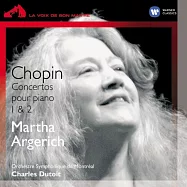 Chopin：Concertos Pour Piano No.1 & 2 / Martha Argerich, Piano(蕭邦：兩首鋼琴協奏曲 / 阿格麗希，鋼琴 / 杜特華 指揮 蒙特利爾交響樂團)