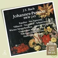 HANS GILLESBERGER, NIKOLAUS HARNONCOURT, CHORUS VIENNENSIS & CONCENTUS MUSICUS WIEN / BACH, JS : ST JOHN PASSION [1965] (2CD)(哈農庫特、吉列斯柏格(指揮)維也納音樂家古樂團、維也納兒童合唱團 / 巴哈：聖約翰受難曲(2CD))