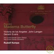 Puccini: Madama Butterfly / Victoria De Los Angeles, Rudolf Kempe(普契尼：蝴蝶夫人(全本) / 安赫麗絲(女高音)、肯培(指揮))