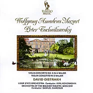 Tchaikovsky & Mozrat : Violin Concertos / David Oistrakh(柴可夫斯基、莫札特 : 小提琴協奏曲 / 大衛‧歐依史特拉赫 (小提琴))