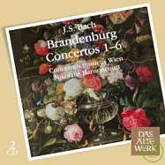 Bach, Js: Brandenburg Concertos Nos 1-6 (1964)(2CD) / Nikolaus Harnoncourt(維也納古樂團巴哈：布蘭登堡協奏曲全集(2CD) / 哈農庫特 (指揮))