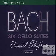 Bach : Six Suites for solo cello, vol. 2 / Daniil Shafran(巴哈 : 無伴奏大提琴組曲, vol.2 / 謝夫蘭 (大提琴))