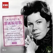 Icon: Janet Baker / The Beloved Mezzo Sings Mahler, Elgar, Berlioz, Chausson, Schubert, etc. (5CDs)(次女高音珍奈‧貝克的EMI偉大錄音集(5CDs) / 珍奈‧貝克(次女高音))