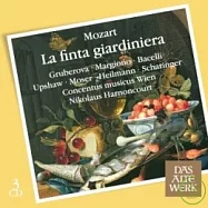 Mozart: La Finta Giardiniera / Nikolaus Harnoncourt(3CD)(莫札特：冒牌女園丁 / 哈農庫特(指揮)維也納古樂集(3CD))