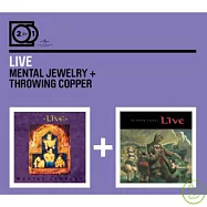 Live / 2 for 1: Mental Jewelry + Throwing Copper (2CD)(臨場感合唱團 / 心靈珍寶+廢銅【2合1雙碟】(2CD))