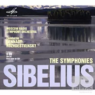 Jean Sibelius : The Symphonies(西貝流士 : 交響曲全集 / 羅傑斯特汶斯基 (指揮) 莫斯科廣播交響樂團)