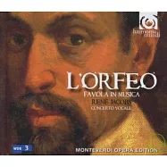 Monteverdi: L&rsquo;Orfeo - Favola in musica / Jacobs Conducts Concerto Vocale(蒙台威爾第：歌劇《奧菲歐》(2CDs) / 雅克伯斯(指揮)聲樂合奏團)