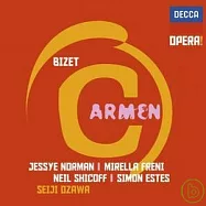 Bizet: Carmen (2CD) / Jessye Norman / Seiji Ozawa & Orchestre National de France(比才：卡門 (2CD) / 潔西諾曼 / 小澤征爾 指揮 法國國家管弦樂團)