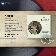 Verdi: Requiem & Four Sacred Pieces / Carlo Maria Giulini (2CD)(【大師原典 39】威爾第：安魂曲 / 朱里尼(指揮)愛樂管弦樂團與合唱團、舒娃茲柯芙(女高音)露德薇、珍奈蓓克(次女高音)蓋達 (2CD))