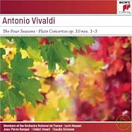 韋瓦第：四季、長笛協奏曲作品10 / 羅林.馬捷爾(小提琴&指揮)(Vivaldi：The Four Seasons、Flute Concertos Op.10 Nos.1-3 / Maazel, Lorin)