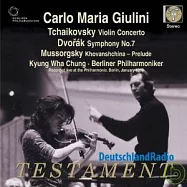 Carlo Maria Giulini dirigiert / Kyung-Wha Chung / Carlo Maria Giulini / Berliner Philharmoniker (2CD)(朱里尼指揮鄭京和小提琴柏林愛樂 (2CD))