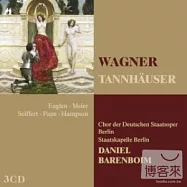 Daniel Barenboim / Wagner : Tannhauser (3CD)(巴倫波因(指揮)柏林國立管弦樂團 / 華格納：唐懷瑟 (3CD))
