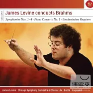 李汶(指揮) / 布拉姆斯作品 (4CD)(James Levine / James Levine conducts Brahms (4CD))