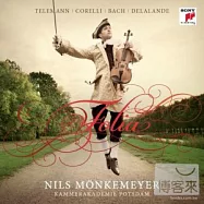 巴洛克中提琴作品集-收錄泰雷曼、柯瑞里、巴哈 & 德拉蘭德 / 孟克梅爾(中提琴)(Nils Monkemeyer / Folia)