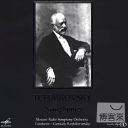 Pyotr Ilyich Tchaikovsky. Symphonies (5CD)(柴可夫斯基：交響曲全集 (No.1~No.6) / 羅傑丹斯特文斯基 指揮 莫斯科廣播交響樂團 (5CD))