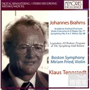 Tennstedt with Chicago SO/Brahms / Tennstedt, Miriam Fried (2CD)(鄧許泰特走出歐陸揚名國際的關鍵音樂會實況 / 鄧許泰特 (2CD))