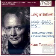 Tennstedt conducts Beethoven No.1,2,3 / Tennstedt (2CD)(鄧許泰特/貝多芬交響曲現場名演 / 鄧許泰特 (2CD))