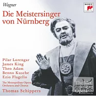 Wagner: Die Meistersinger von Nurnberg (3CD) / Pilar Lorengar、James King、Theo Adam(《紐約大都會歌劇院系列5》華格納：紐倫堡的名歌手 (3CD) / 修比斯(指揮)大都會歌劇院管弦樂團&合唱團)