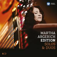 Martha Argerich - Solo & Duo piano / Martha Argerich (6CD)(阿格麗希70大壽限量套裝：獨奏與二重奏 / 阿格麗希、安德索夫斯基、布朗夫曼、弗萊瑞、齊柏絲坦、柯瓦契維奇等人(鋼琴)(6CD))