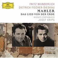 Gustav Mahler : Das Lied Von Der Erde / Wunderlich ,Fischer-Dieskau(馬勒：大地之歌 溫德利希，男高音/費雪狄斯考，男中音 ☆克利普斯指揮/維也納交響樂團)