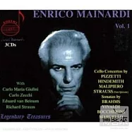 Enrico Mainardi Vol. 1 [3CD] / Enrico Mainardi(少見大提琴大師曼納迪(1) [3CD])