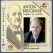 Bruckner: Symphony No.5 / Marek Janowski & Orchestre de la Suisse Romande (SACD)(布魯克納：第五號交響曲 / 亞諾夫斯基指揮瑞士羅曼德管弦樂團 (SACD))