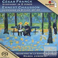 Franck & Chausson: Symphony / Marek Janowski & Orchestre de la Suisse Romande (SACD)(法朗克、蕭頌：交響曲 / 亞諾夫斯基指揮瑞士羅曼德管弦樂團 (SACD))