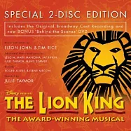 O.S.T / The Lion King -Original Broadway Cast Recording ( CD+DVD)(音樂劇原聲帶 / 「獅子王」音樂劇 (美國進口版, CD+DVD))