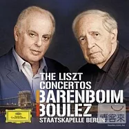 The Liszt Concertos / Daniel Barenboim , Pierre Boulez(李斯特：第一、二號鋼琴協奏曲 / 巴倫波英，鋼琴/布列茲指揮 -- 柏林國立管弦樂團)