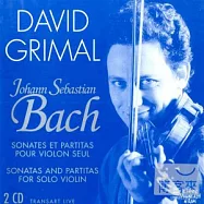 Bach： Sonatas & Partitas / David Grimal (2CD)(巴哈：無伴奏小提琴奏鳴曲及組曲 / 大衛格里摩 (2CD))